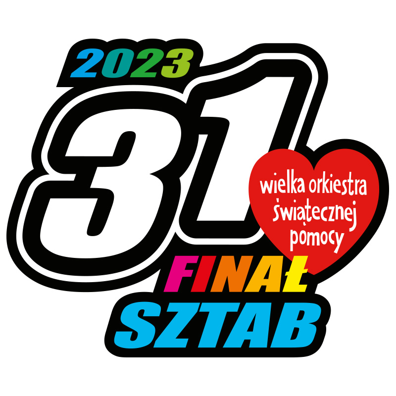 31FinalWOSP2023 logo31serce SZTAB podglad