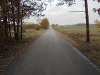 Powiększ zdjęcie: Droga dojazdowa do wsi Wola Czołnowska (2)