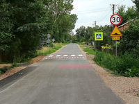 Powiększ zdjęcie: Droga nr 107421L w Łukawce po przebudowie (2)
