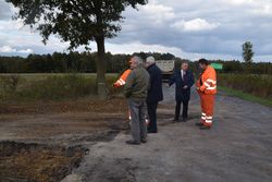 Powiększ zdjęcie: Budowa drogi w Łysej Górze (4)