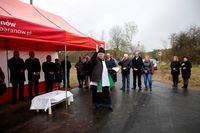 Powiększ zdjęcie: Uroczyste otwarcie dróg w Łysej Górze i Śniadówce (3)