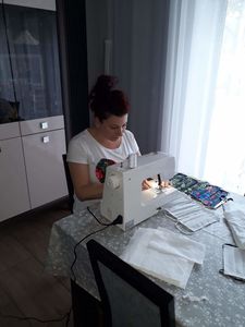 Szycie maseczek