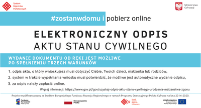 Pokaż Elektroniczny odpis Aktu Stanu Cywilnego