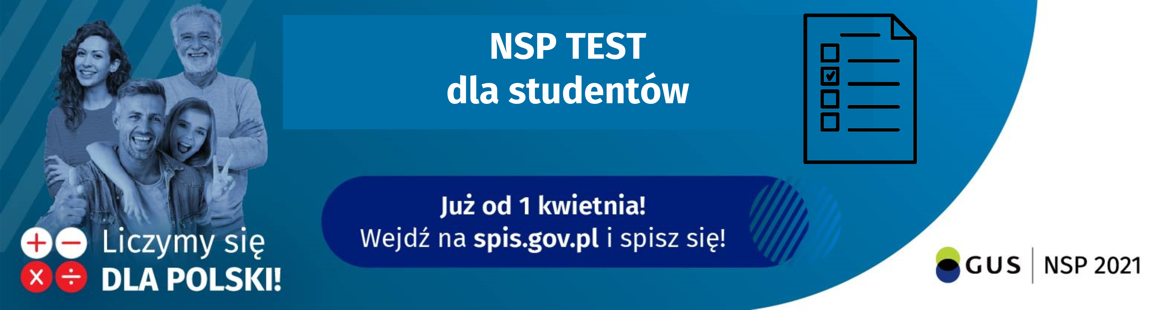 NSP test dla studentów