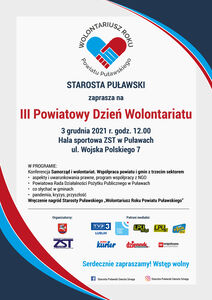 wolontariusz plakat A3