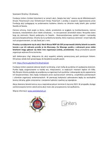 Akcja Uniters Latarki dla Ukrainy