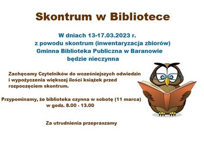 Skontrum w Bibliotece