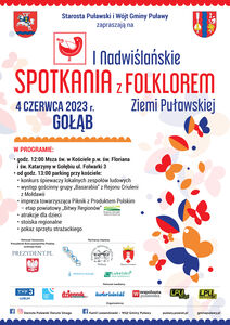 spotkania z folklorem plakat