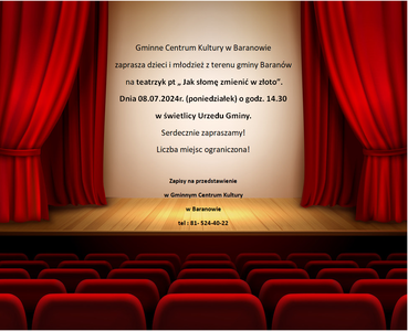Teatrzyk Jak słomę zmienić w złoto
