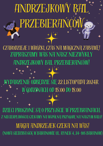 Plakat Bal Przebierańców