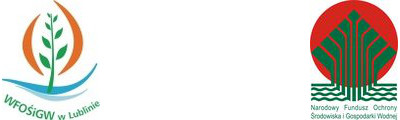Logotypy WFOŚiGW w Lublinie oraz NFOŚiGW