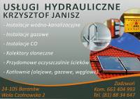 Usługi hydrauliczne Krzysztof Janisz