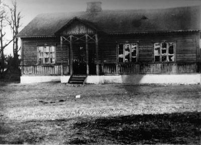 Powiększ zdjęcie: Budynek szkoły - 1901 rok